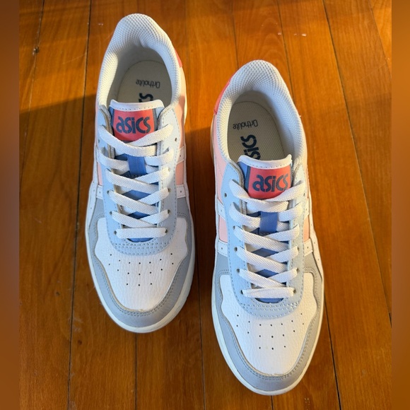 Asics Women’s Japan S PF Platform Sneakers | Size 8 | Pastel Pink and Blue - Picture 6 of 16